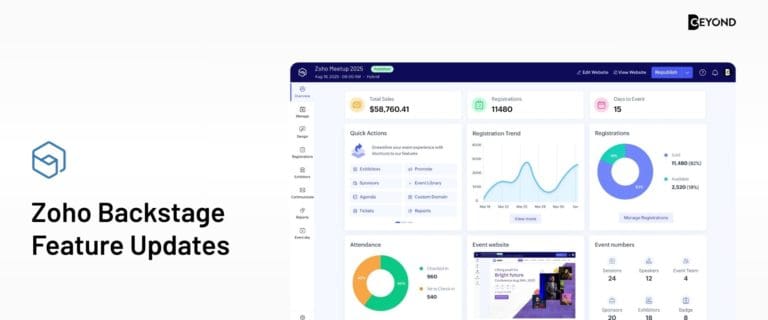 Zoho Backstage Feature Uptdates